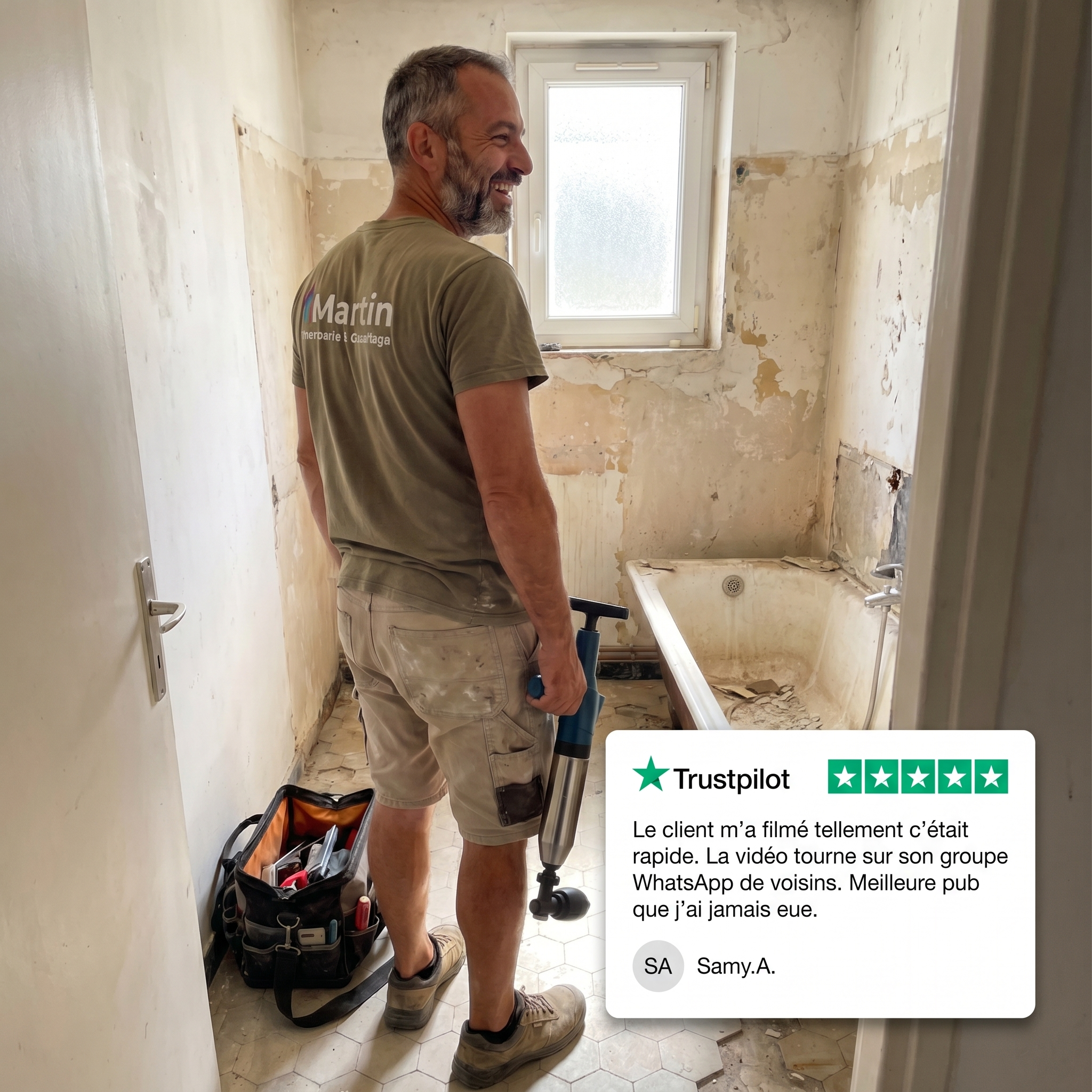 Pompe de débouchage instantanée